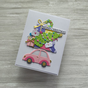 Merry Messages Press + Foil Plate & Die Set