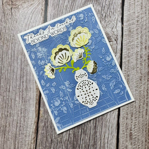 Regal Blooms Etched Dies