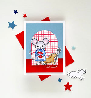 Hero Arts What's Cookin'?  Stamp & Cut Set