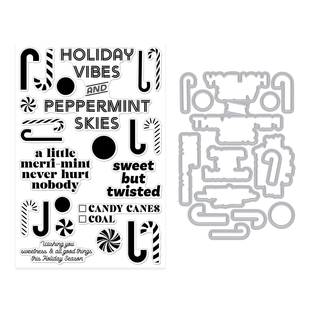 A Little Merri-Mint Stamp & Cut