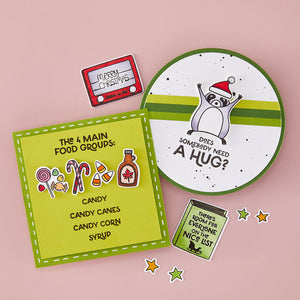 Hero Arts Santa Fuel Clear Stamp Set from the Yule Fuel Collection