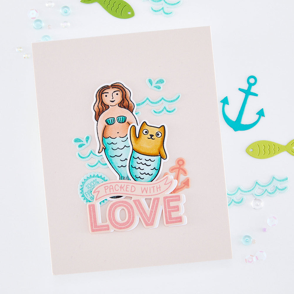 Partners In Brine Stamp & Cut Set