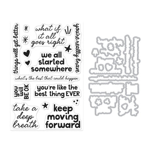 We All Started Somewhere Stamp & Cut Set