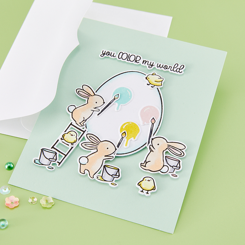 Color My World Stamp & Cut Set