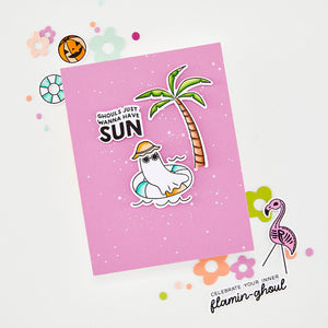 Beach Boos Stamp & Cut