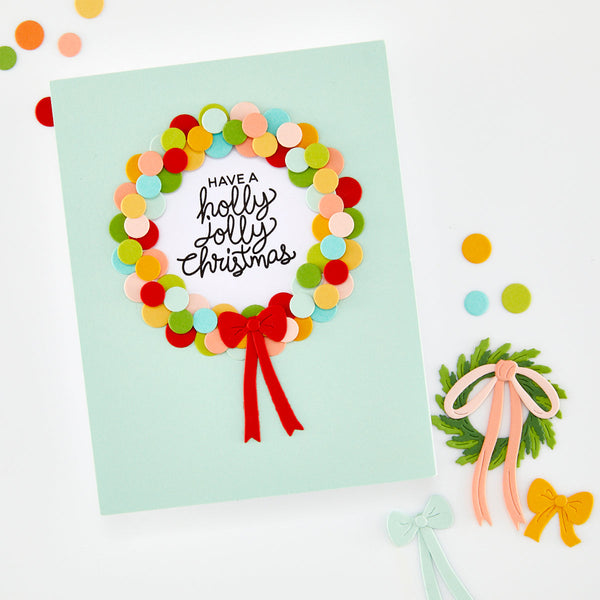 Very Merry Wishes Stamp & Cut