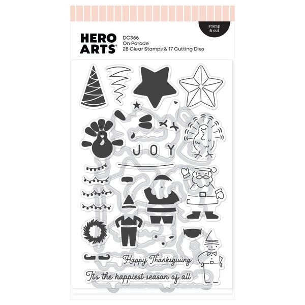 Oh What Fun On Parade Stamp & Cut Set