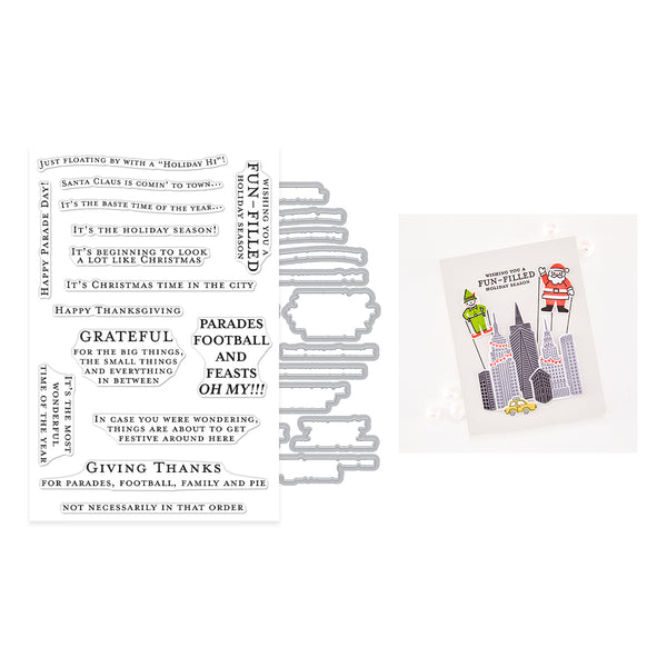 Oh What Fun The Holiday Season Stamp & Cut Set