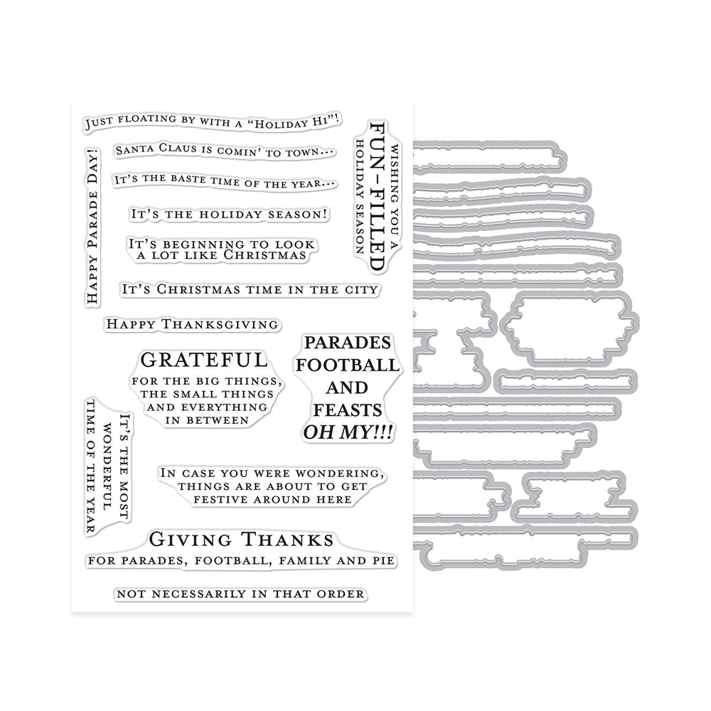 The Holiday Season Stamp & Cut Set