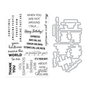 Say It Inside & Out Stamp & Cut