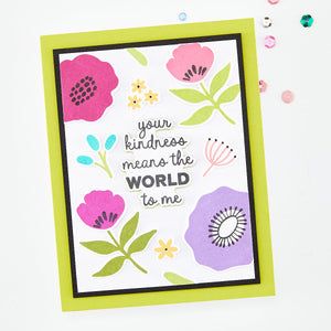 Say It Inside & Out Stamp Set