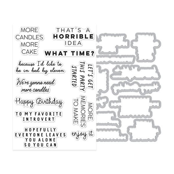 Birthdays Inside & Out Stamp & Cut