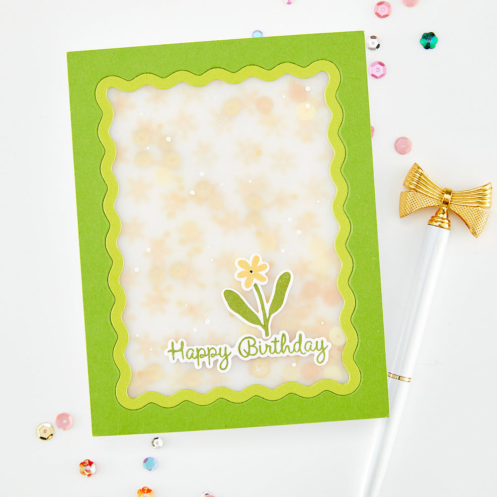Birthdays Inside & Out Stamp & Cut