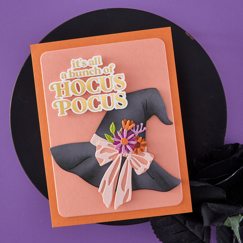 Hero Arts The Witch’s Hat Etched Dies from the Hocus Pocus Collection