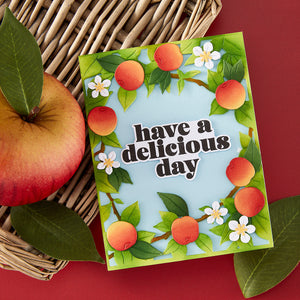 Hero Arts Apple Frame Die & Stencil Bundle