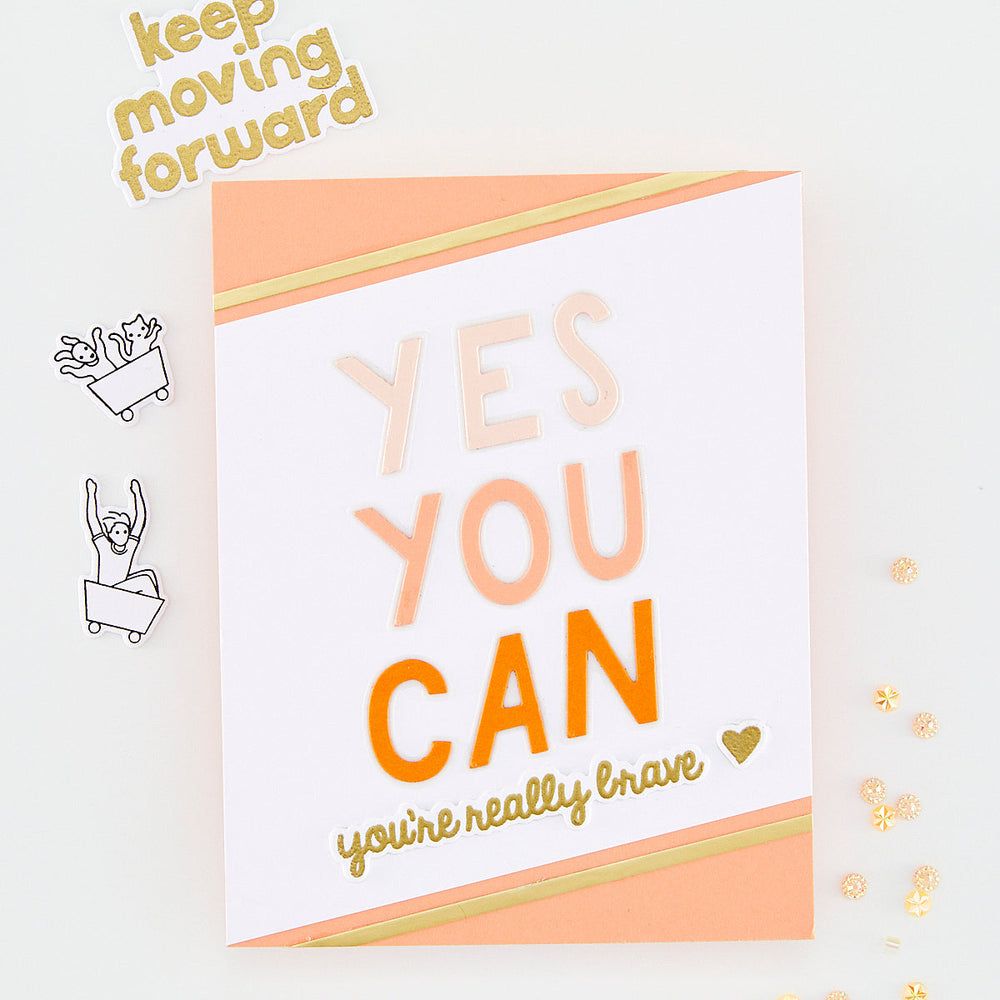 We All Started Somewhere Clear Stamp Set