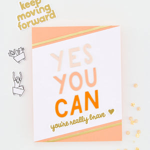 We All Started Somewhere Clear Stamp Set
