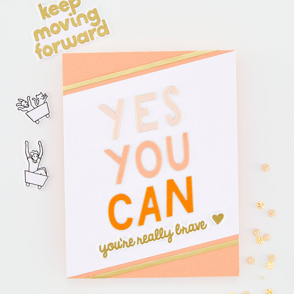 We All Started Somewhere Clear Stamp Set