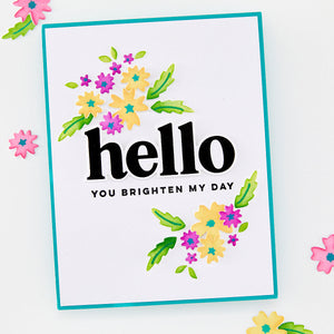 Bitty Floral Die