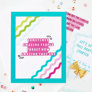 Say It Inside & Out Stamp & Cut