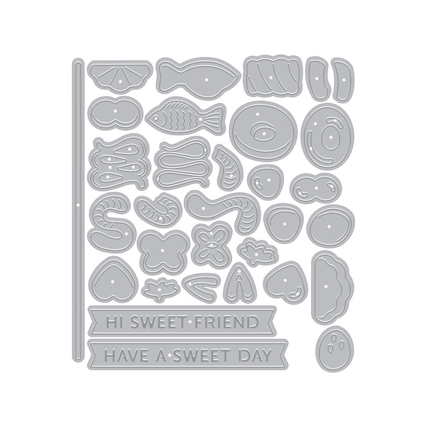 Candy Kebob Die Set by Carly Tee
