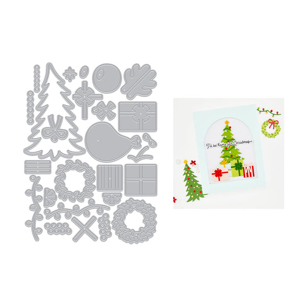 Hero Arts Beep Beep Holiday Extras Die Set