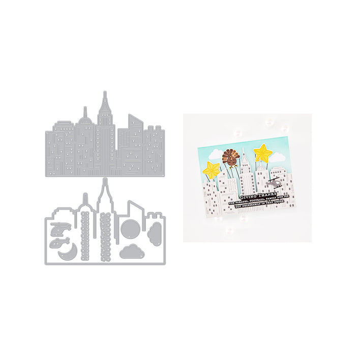 Oh What Fun City Skyline Die Set