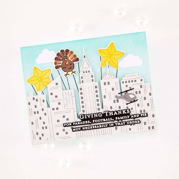 Oh What Fun City Skyline Die Set