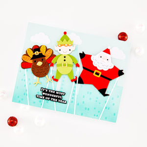 Oh What Fun The Holiday Season Stamp & Cut Set