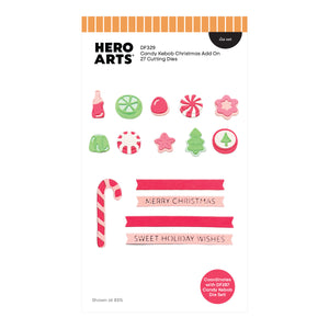 Candy Kebob Christmas Add-On Die Set by Carly Tee