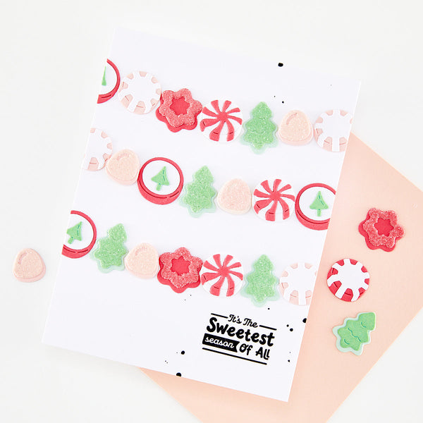 Candy Kebob Christmas Add-On Die Set by Carly Tee