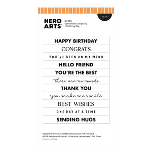 Say It With Style Letterpress + Foil and Die Bundle