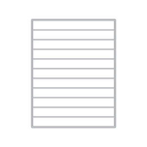 Sentiment Strips XL Die