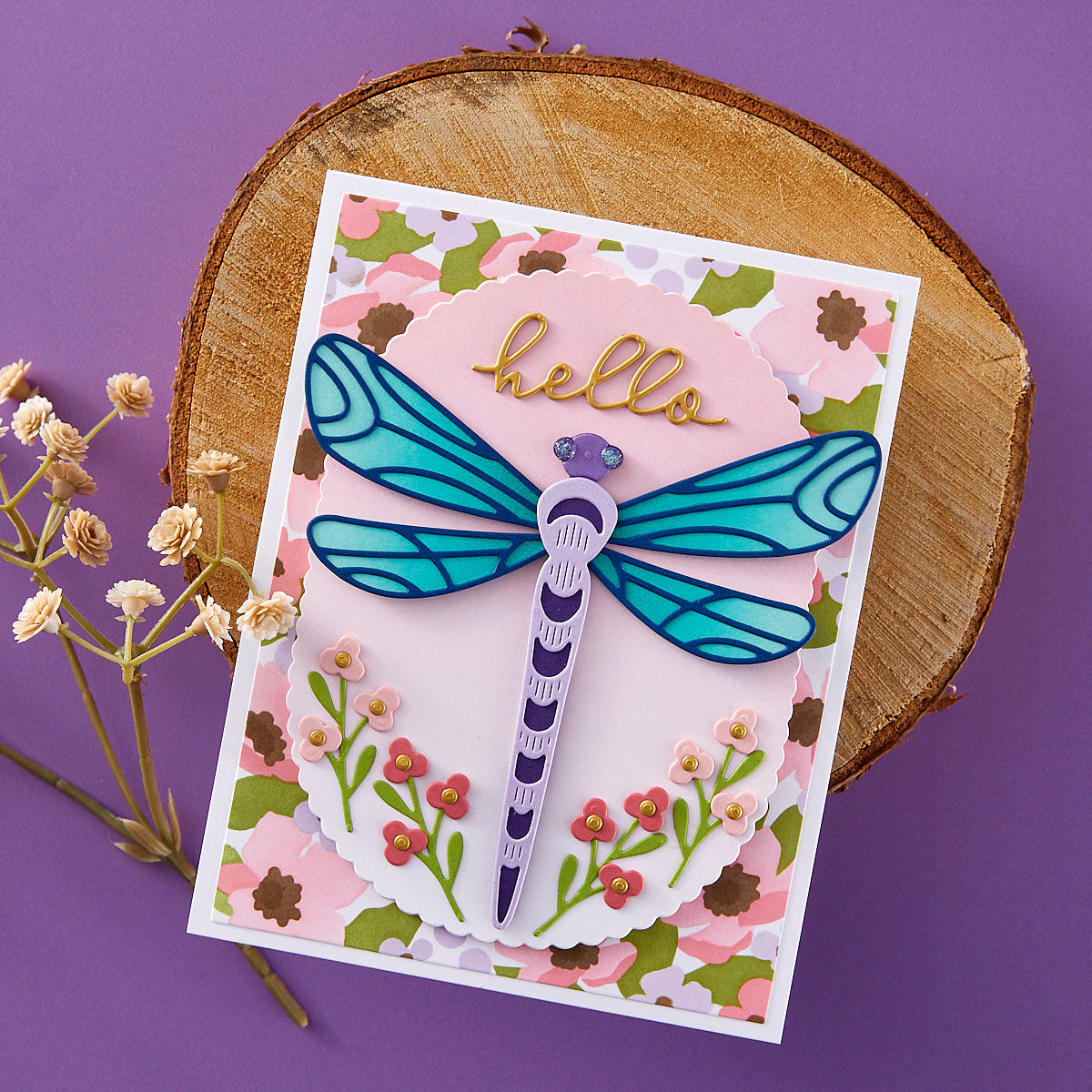 Soaring Dragonfly - Small Die of the Month – Spellbinders Paper Arts