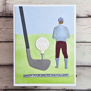 Fairways & Fish Tales -  Small Die of the Month