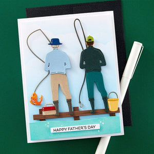 Fairways & Fish Tales -  Small Die of the Month