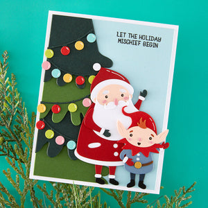 Merry Shuffle Large Die of the Month - card project 4