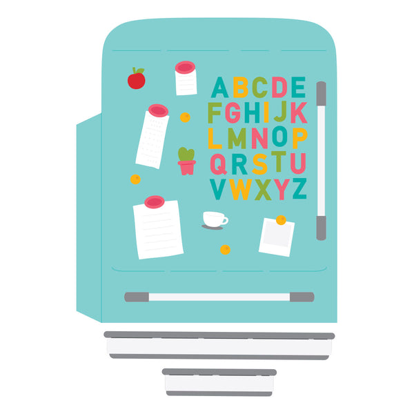 Spell It Out Fridge -  Large Die of the Month