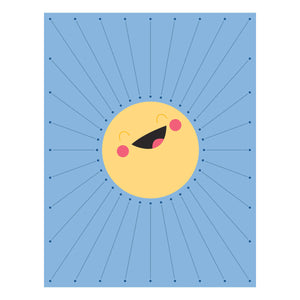 Stitched Sunshine - Stitching Die of the Month