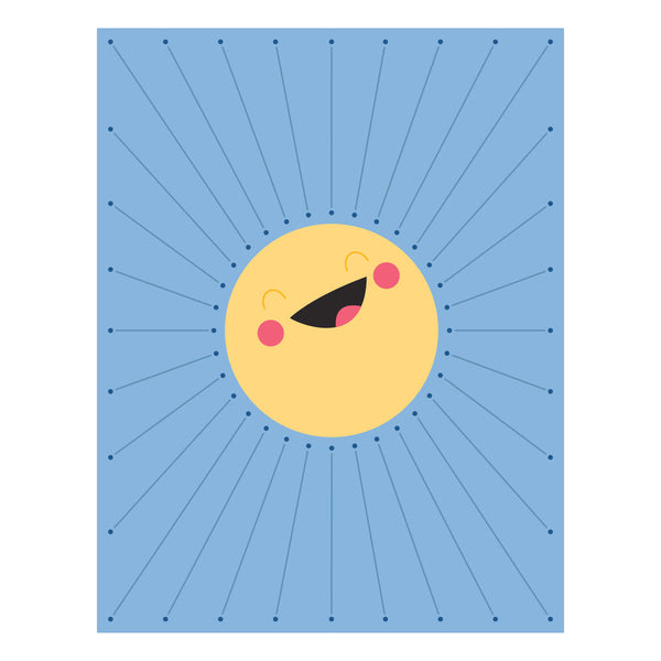 Stitched Sunshine - Stitching Die of the Month