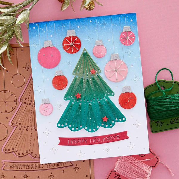 I'll Be Home For Christmas- Stitching Die of the Month