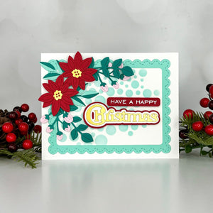Christmas Foliage Etched Dies by Lisa Horton