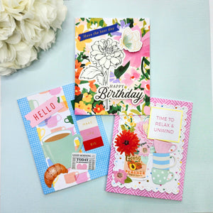 Rosie's Studio Breakfast in Bed Chipboard Stickers