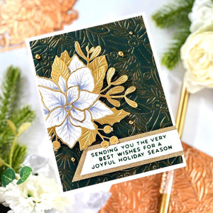 A Merry Little Christmas Sentiments Glimmer Hot Foil Plate & Die Set from the De-Light-Ful Christmas Collection by Yana Smakula