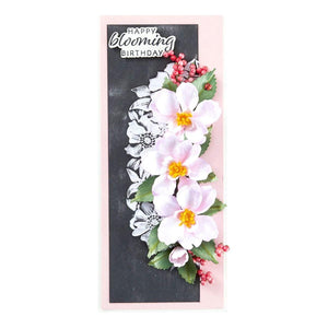 Nature's Botanical Wreath 3D Embossing Folder from the Nature's Botanical Garden Collection by Susan Tierney-Cockburn