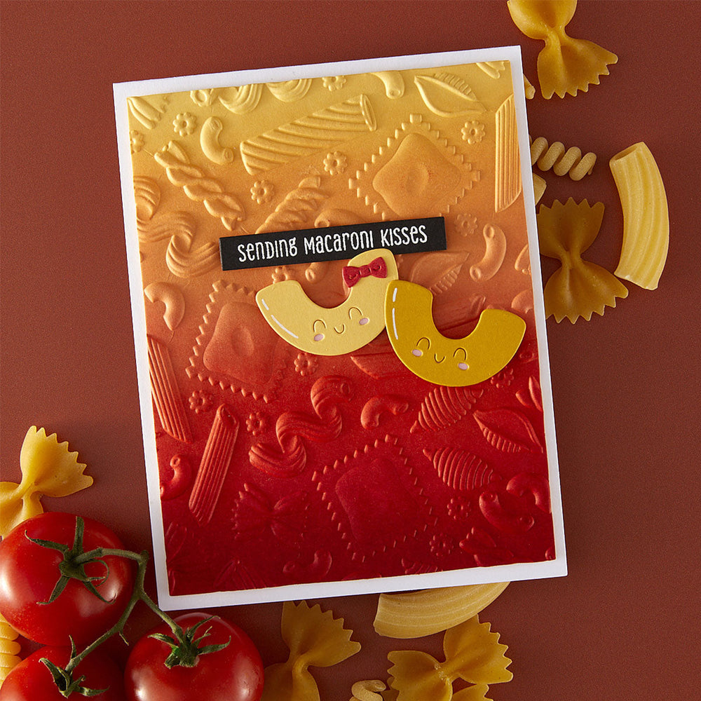 Al Dente 3D Embossing Folder