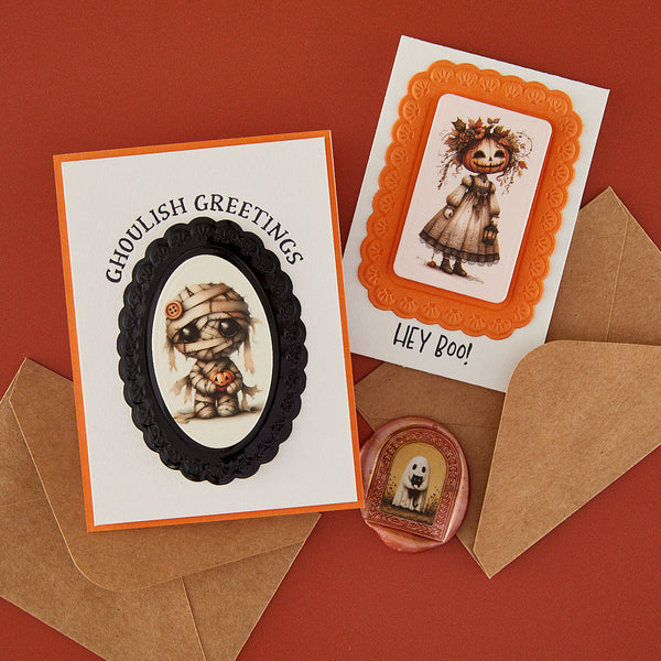 Scalloped Frames 3D Emboss & Cut Folder