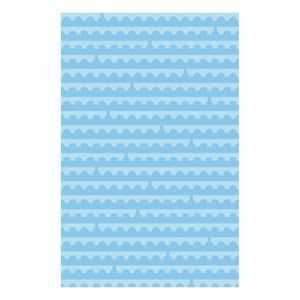 Perforated Stamp Edges -  Embossing Folder of the Month