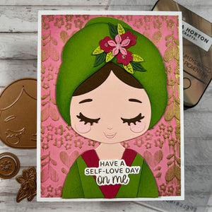 Sweet Stems- Embossing Folder of the Month