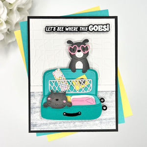 Poolside - Embossing Folder of the Month